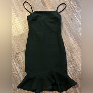 Emerald Green Mini Dress